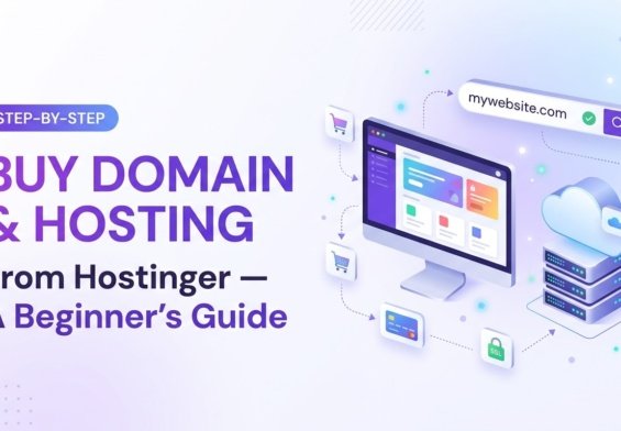 Buying domain and hosting from Hostinger