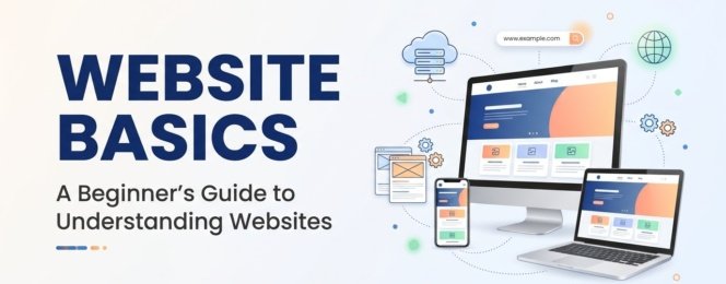 Website basics on desktop, laptop, and mobile devices.