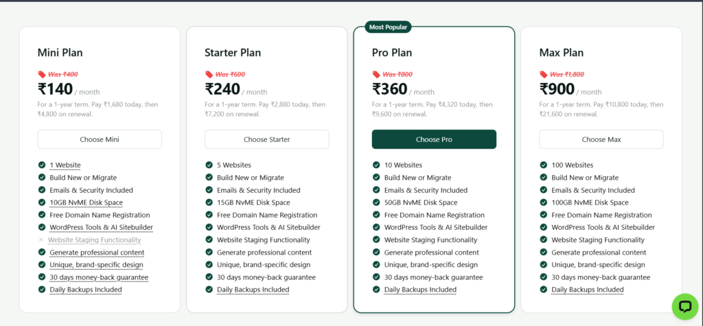 A2 Hosting homepage