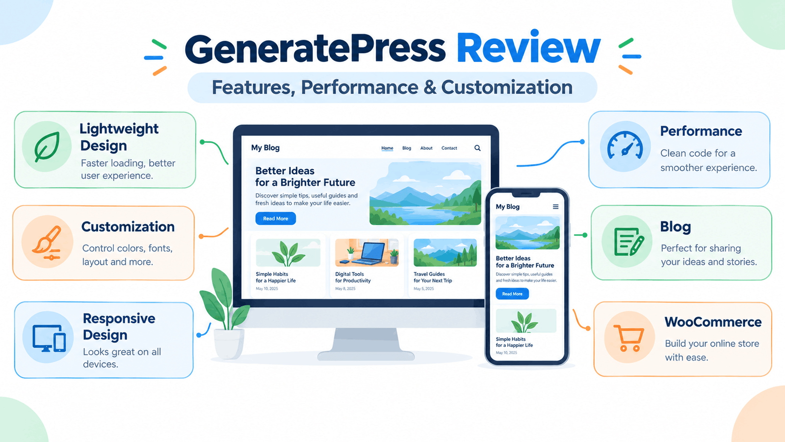 GeneratePress WordPress theme review