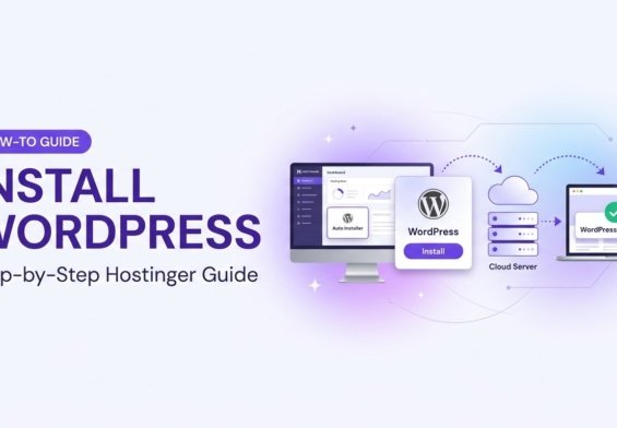 Installing WordPress through Hostinger hosting