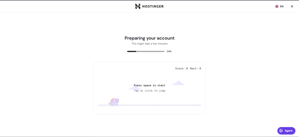 Hostinger create website with AI or build from scratch