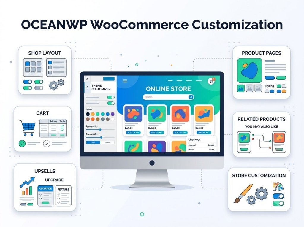 OceanWP WooCommerce store customization