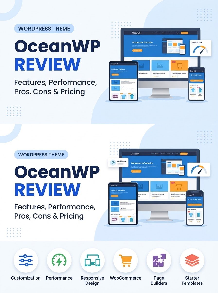 OceanWP WordPress theme review